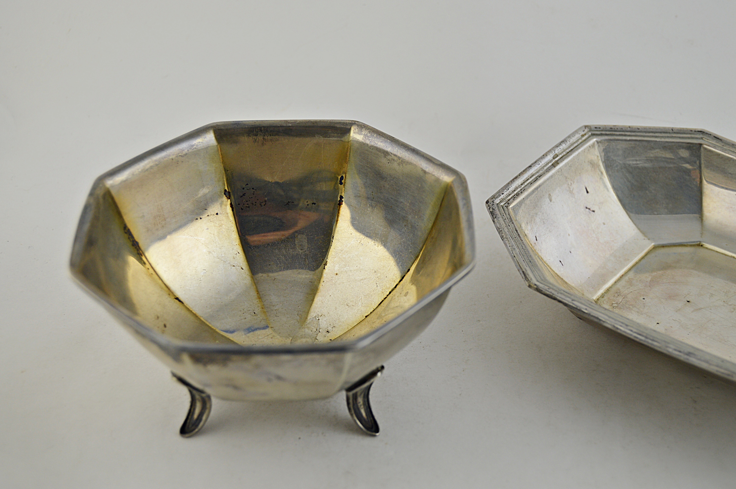 Alvin Sterling Silver Bowl and Gorham Sterling Sterling Dish