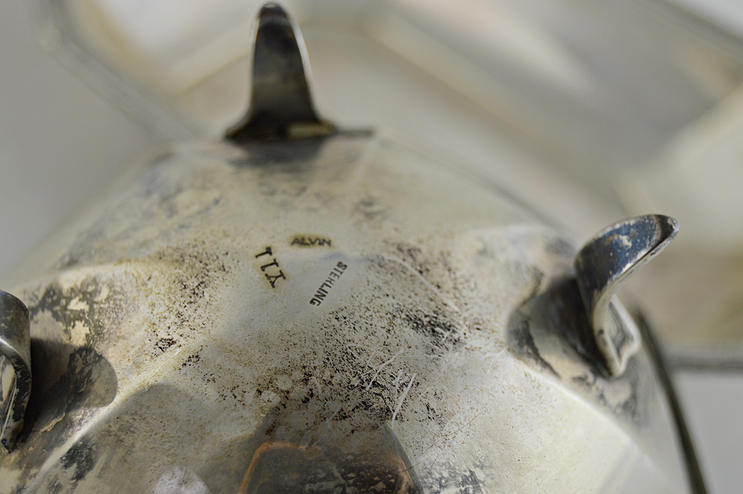 Alvin Sterling Silver Bowl and Gorham Sterling Sterling Dish