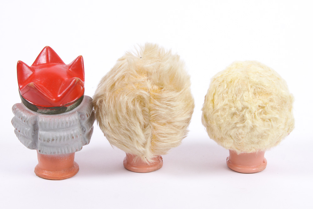 Vintage Puppets with Assortment of Doll and Puppet Parts