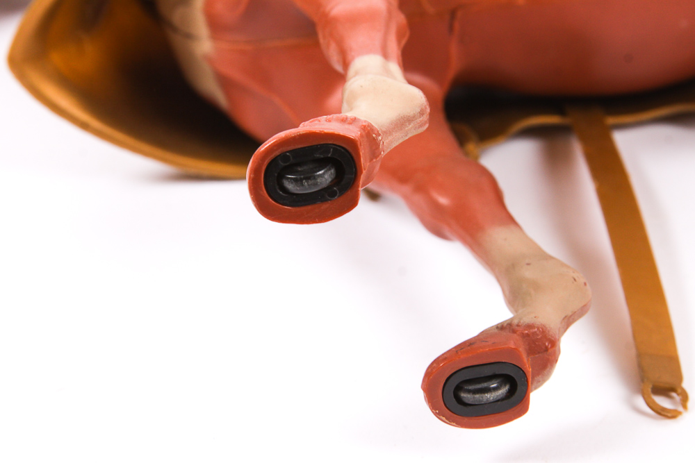 Marx "Golden Knight" and "Bravo the Armored Horse" Toys