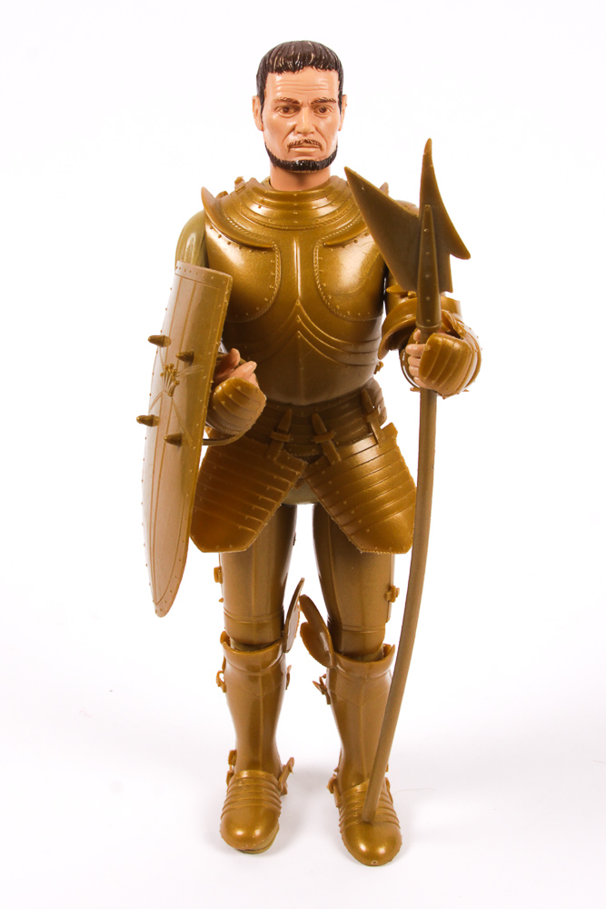 Marx "Golden Knight" and "Bravo the Armored Horse" Toys