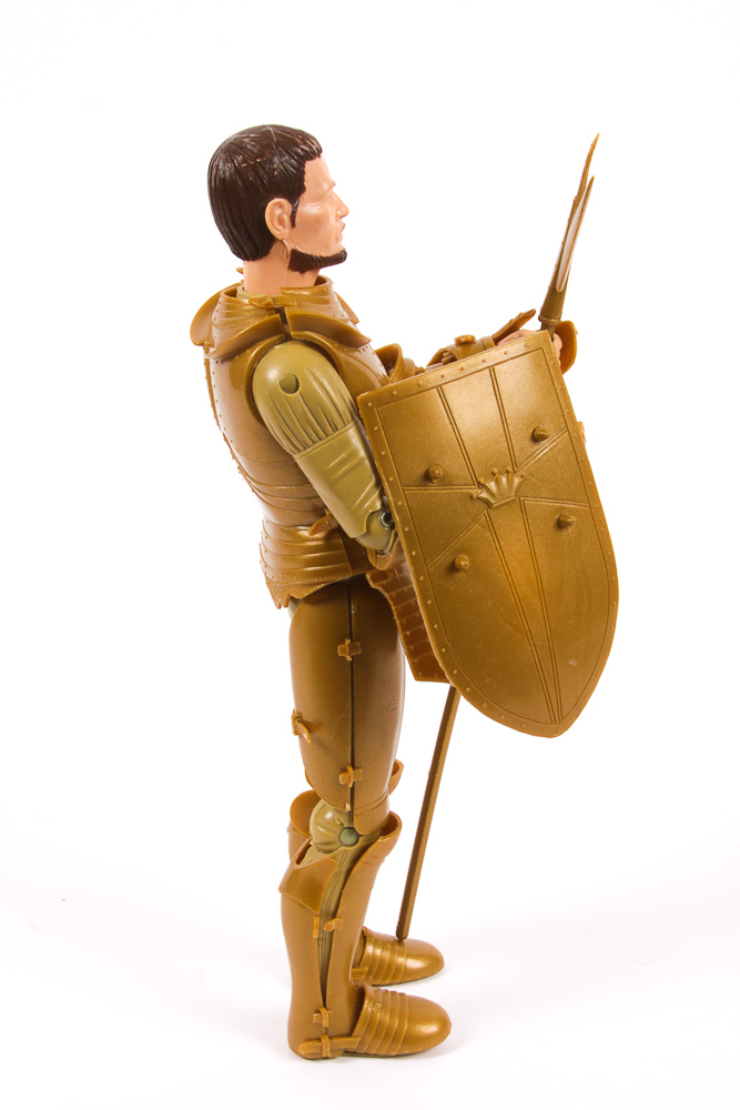 Marx "Golden Knight" and "Bravo the Armored Horse" Toys