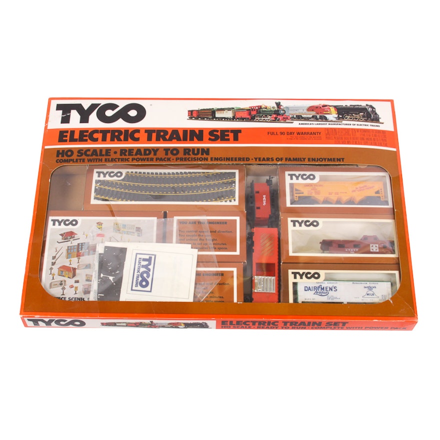 Vintage Tyco Train Set