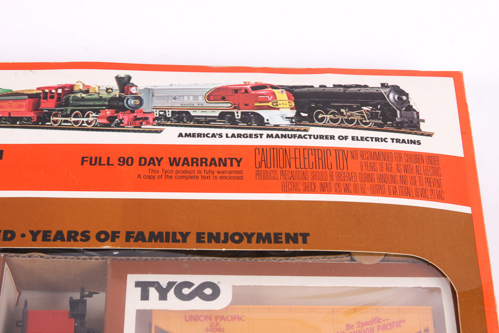 Vintage Tyco Train Set