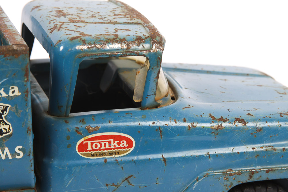 Pair of Metal Tonka Trucks