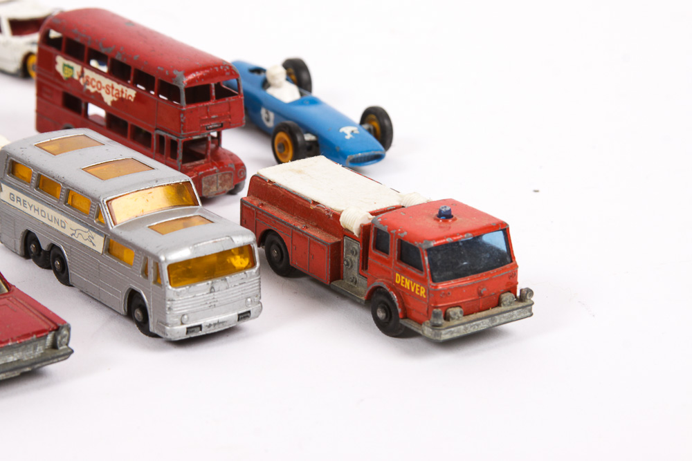 Assortment of Lesney Die-Cast Cars