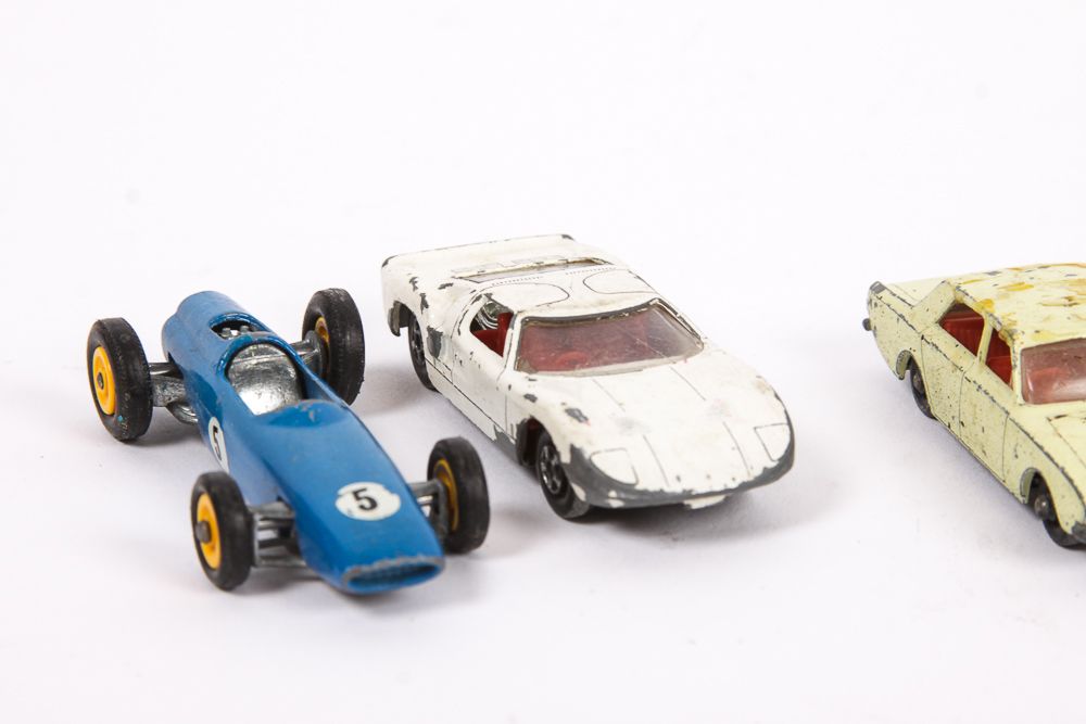 Assortment of Lesney Die-Cast Cars
