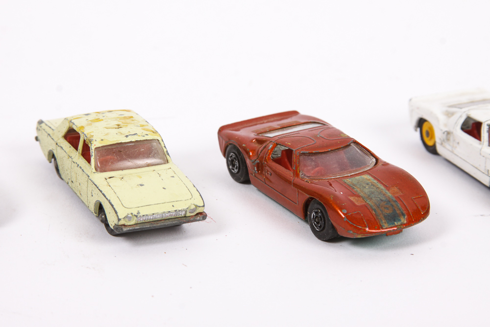 Assortment of Lesney Die-Cast Cars