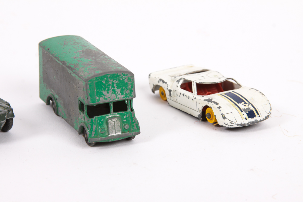 Assortment of Lesney Die-Cast Cars