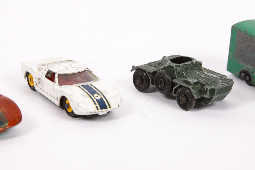 Assortment of Lesney Die-Cast Cars