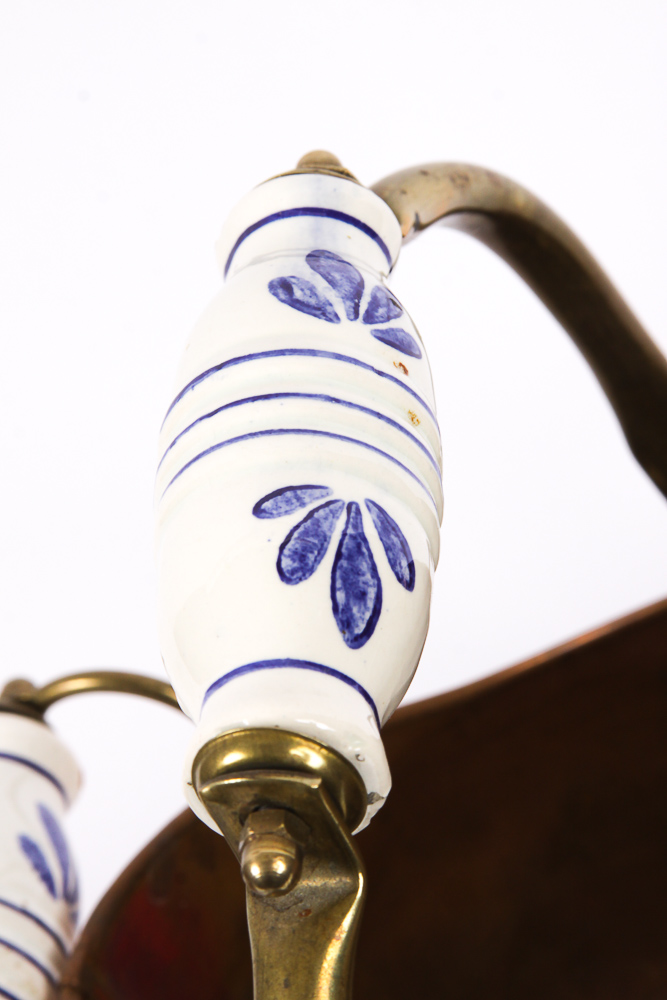 Pair of Copper Coal Scuttles