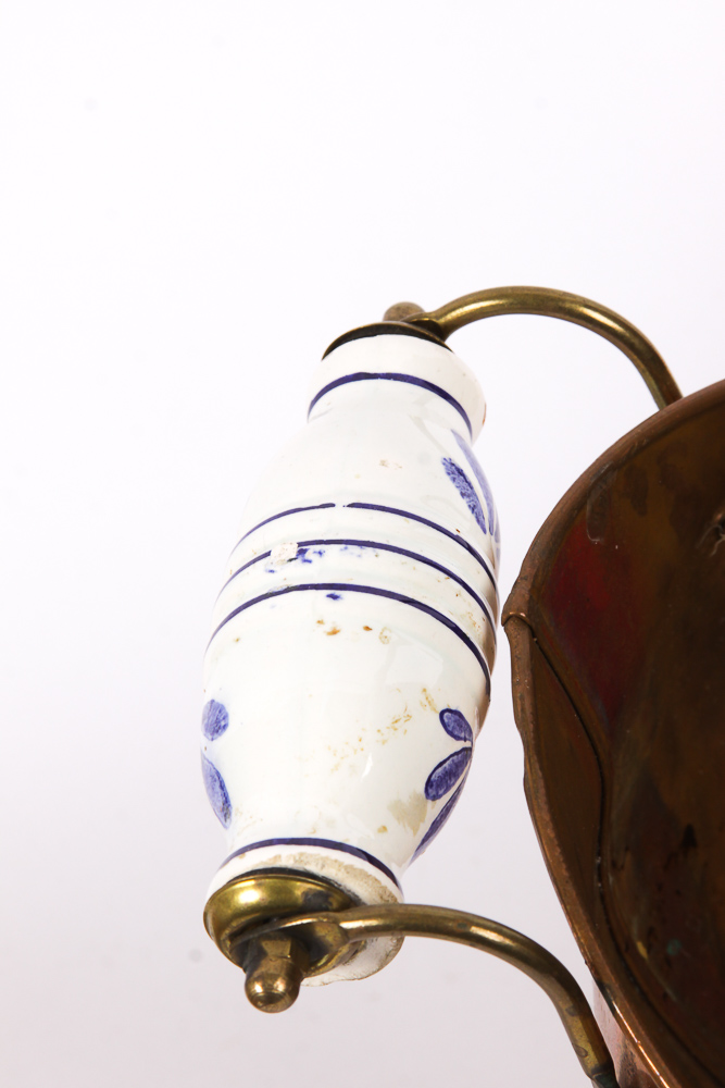 Pair of Copper Coal Scuttles