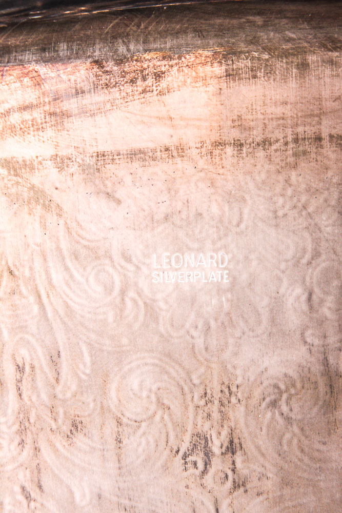 Vintage Leonard Silver Plate Coffee and Tea Service