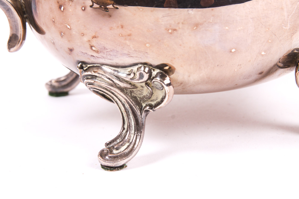 Vintage Leonard Silver Plate Coffee and Tea Service