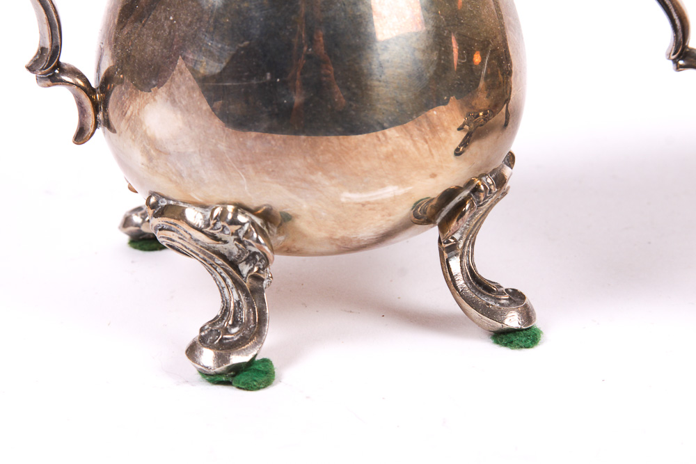 Vintage Leonard Silver Plate Coffee and Tea Service