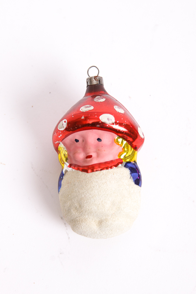 Art Glass Character Tree Ornaments