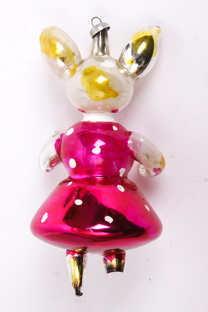 Art Glass Character Tree Ornaments