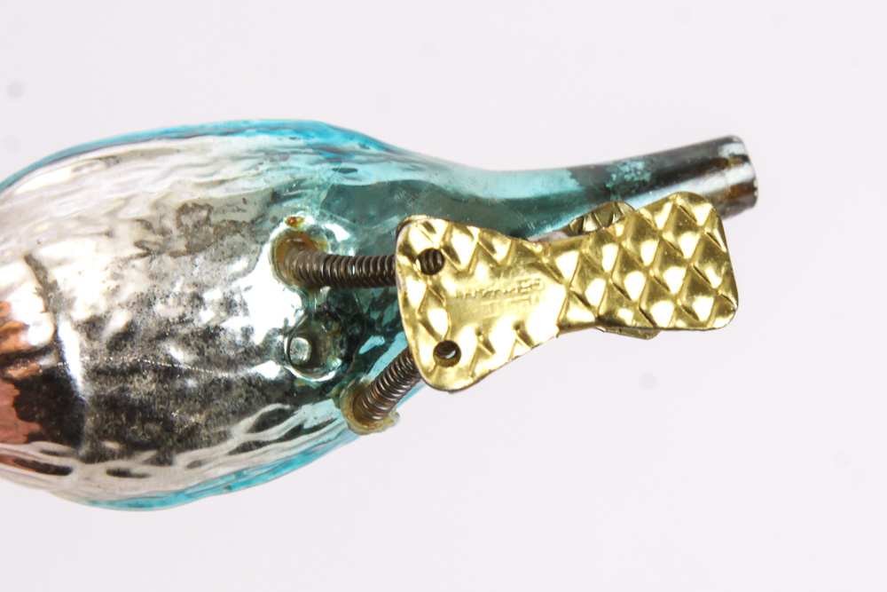 Vintage Glass Bird Ornaments