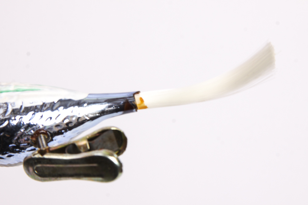 Vintage Glass Bird Ornaments