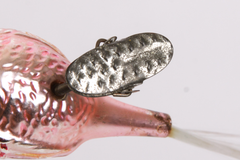 Vintage Glass Bird Ornaments