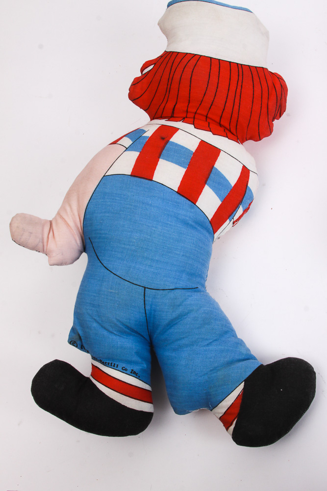 Vintage "Raggedy Ann" and "Andy" Dolls Including Bobbs-Merrill Co.