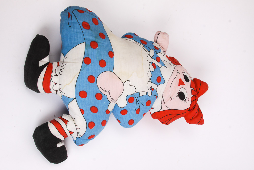 Vintage "Raggedy Ann" and "Andy" Dolls Including Bobbs-Merrill Co.