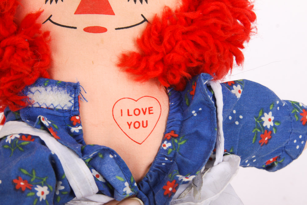 Vintage "Raggedy Ann" and "Andy" Dolls Including Bobbs-Merrill Co.