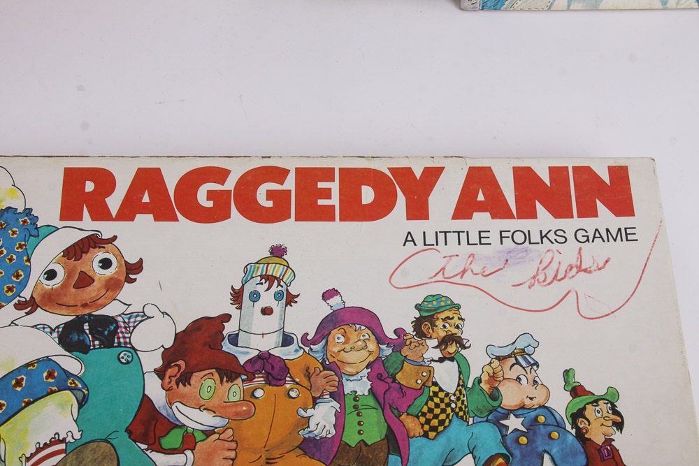 Vintage Raggedy Ann Books and Merchandise