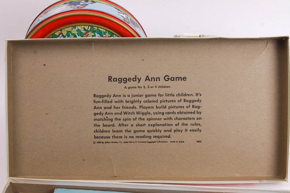 Vintage Raggedy Ann Books and Merchandise