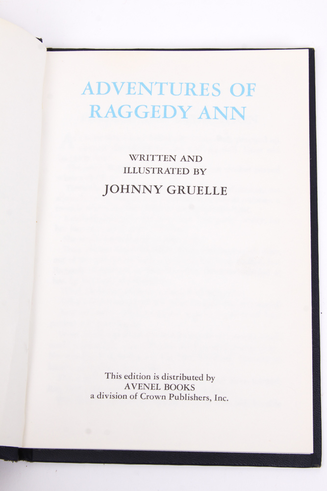 Vintage Raggedy Ann Books and Merchandise