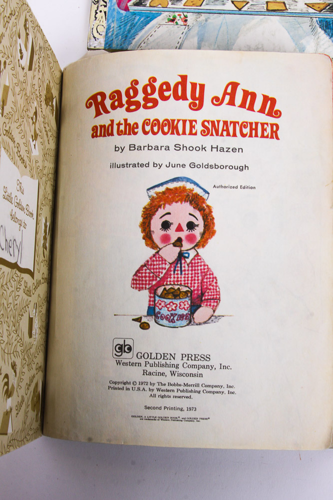 Vintage Raggedy Ann Books and Merchandise