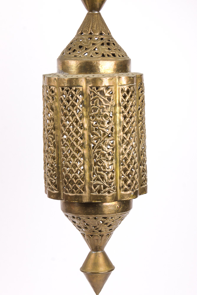 Brass Turkish Light Fixture