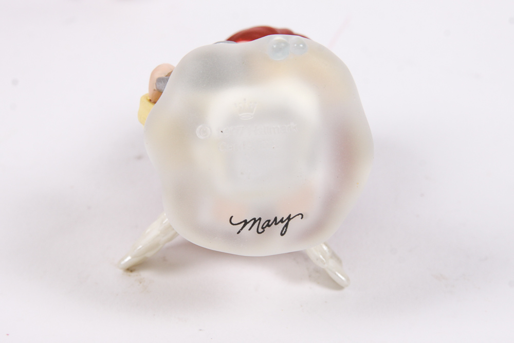 Nine Mary's Angels Hallmark Figurines