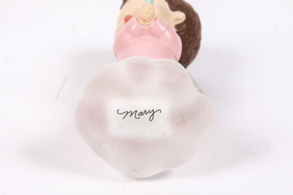 Nine Mary's Angels Hallmark Figurines