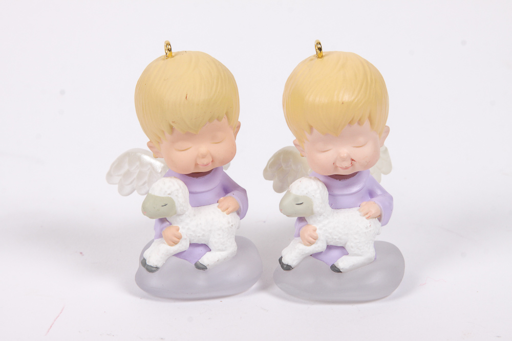 Nine Mary's Angels Hallmark Figurines