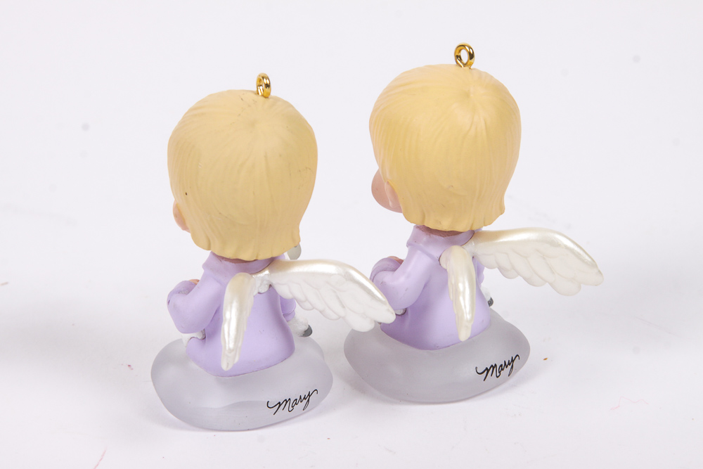 Nine Mary's Angels Hallmark Figurines