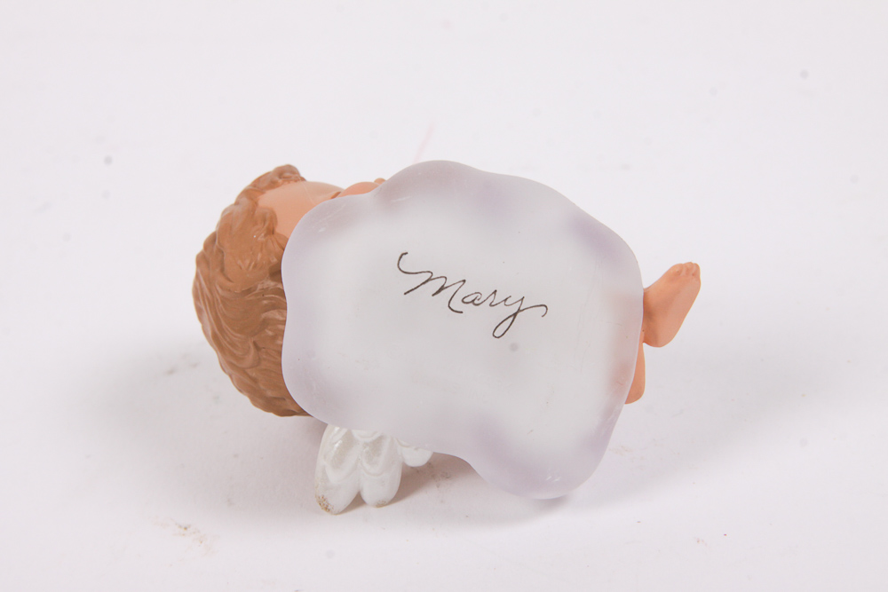 Nine Mary's Angels Hallmark Figurines