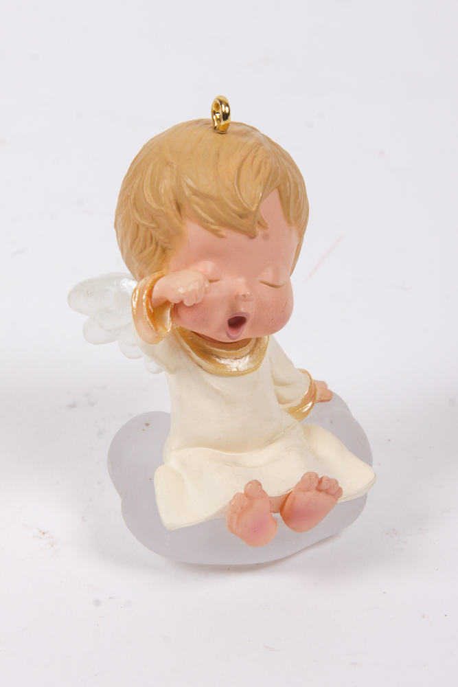 Nine Mary's Angels Hallmark Figurines