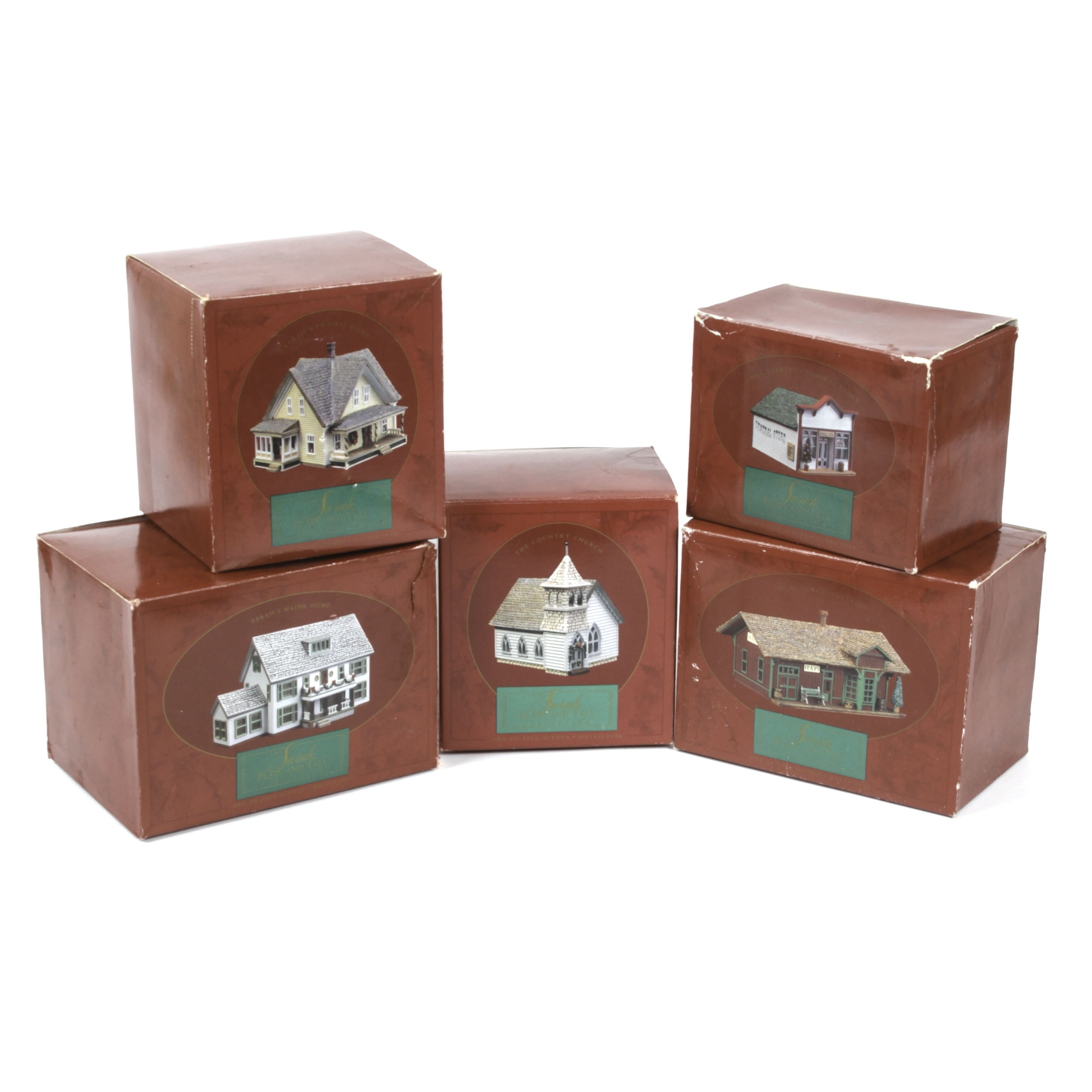 Hallmark "Sarah, Plain and Tall" Scene Figurines