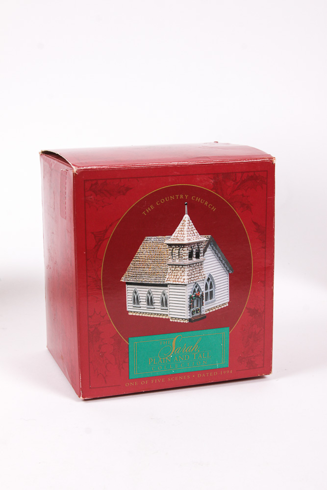 Hallmark "Sarah, Plain and Tall" Scene Figurines