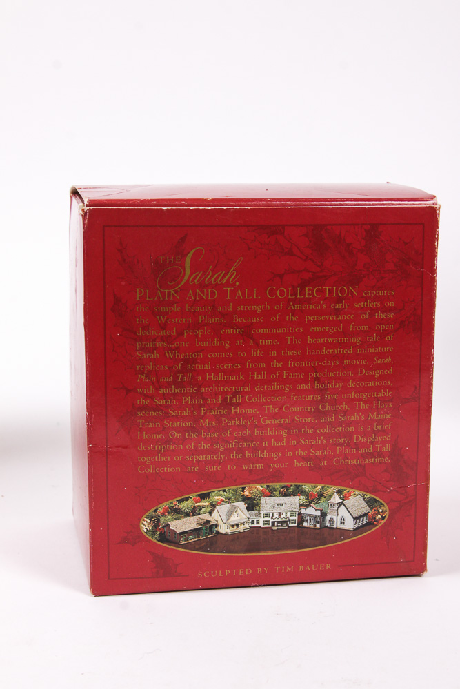 Hallmark "Sarah, Plain and Tall" Scene Figurines