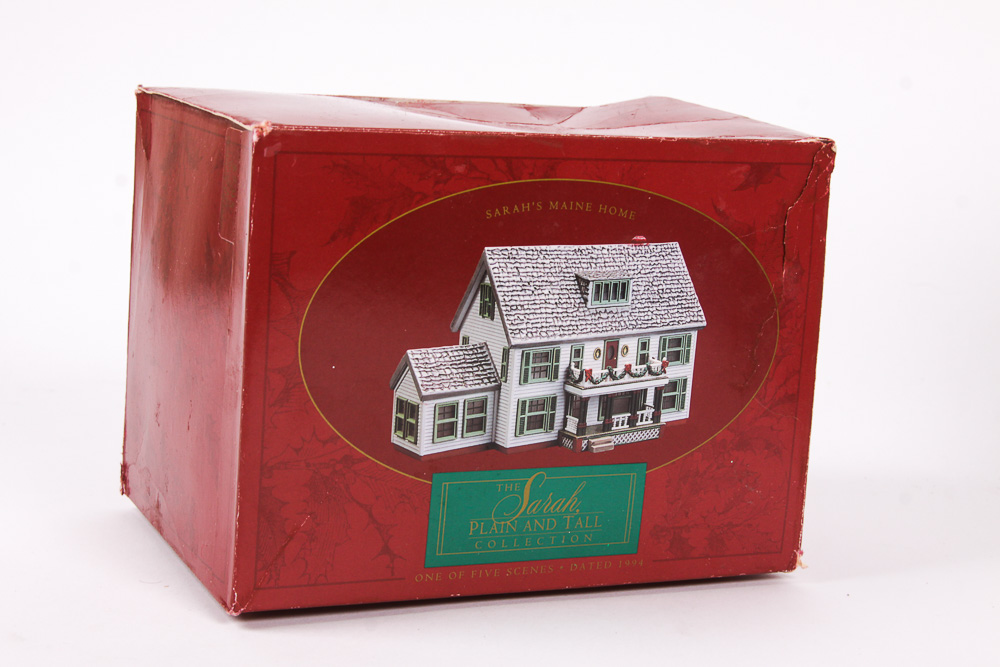 Hallmark "Sarah, Plain and Tall" Scene Figurines