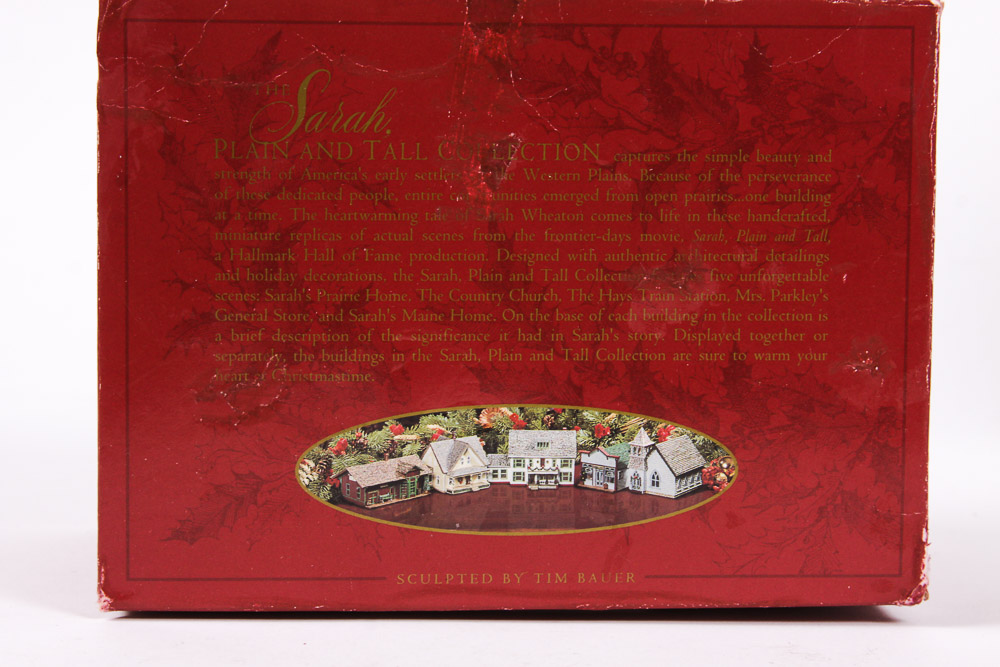 Hallmark "Sarah, Plain and Tall" Scene Figurines