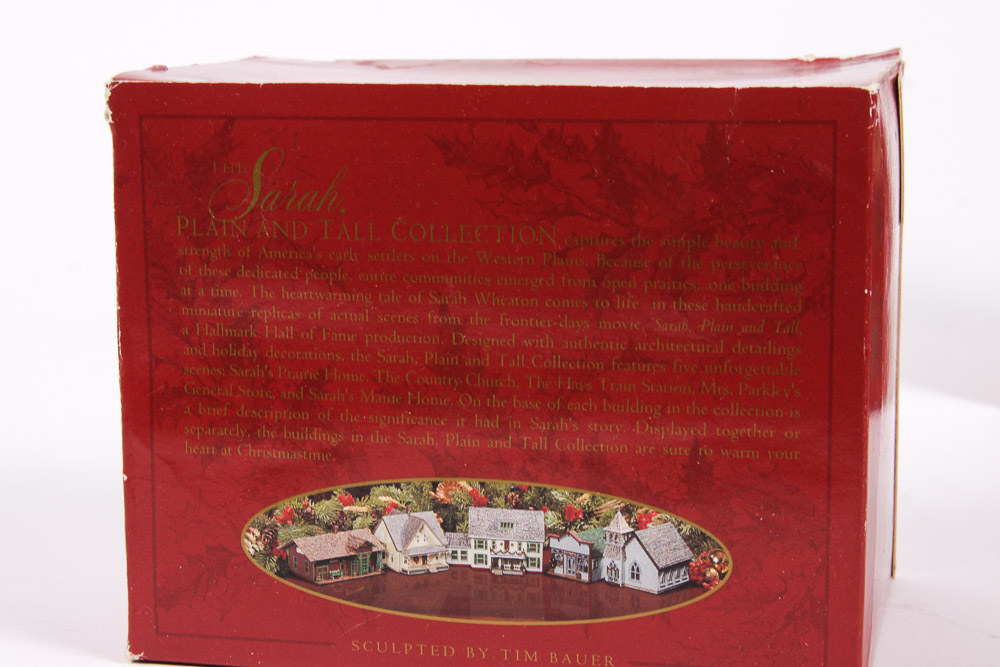 Hallmark "Sarah, Plain and Tall" Scene Figurines