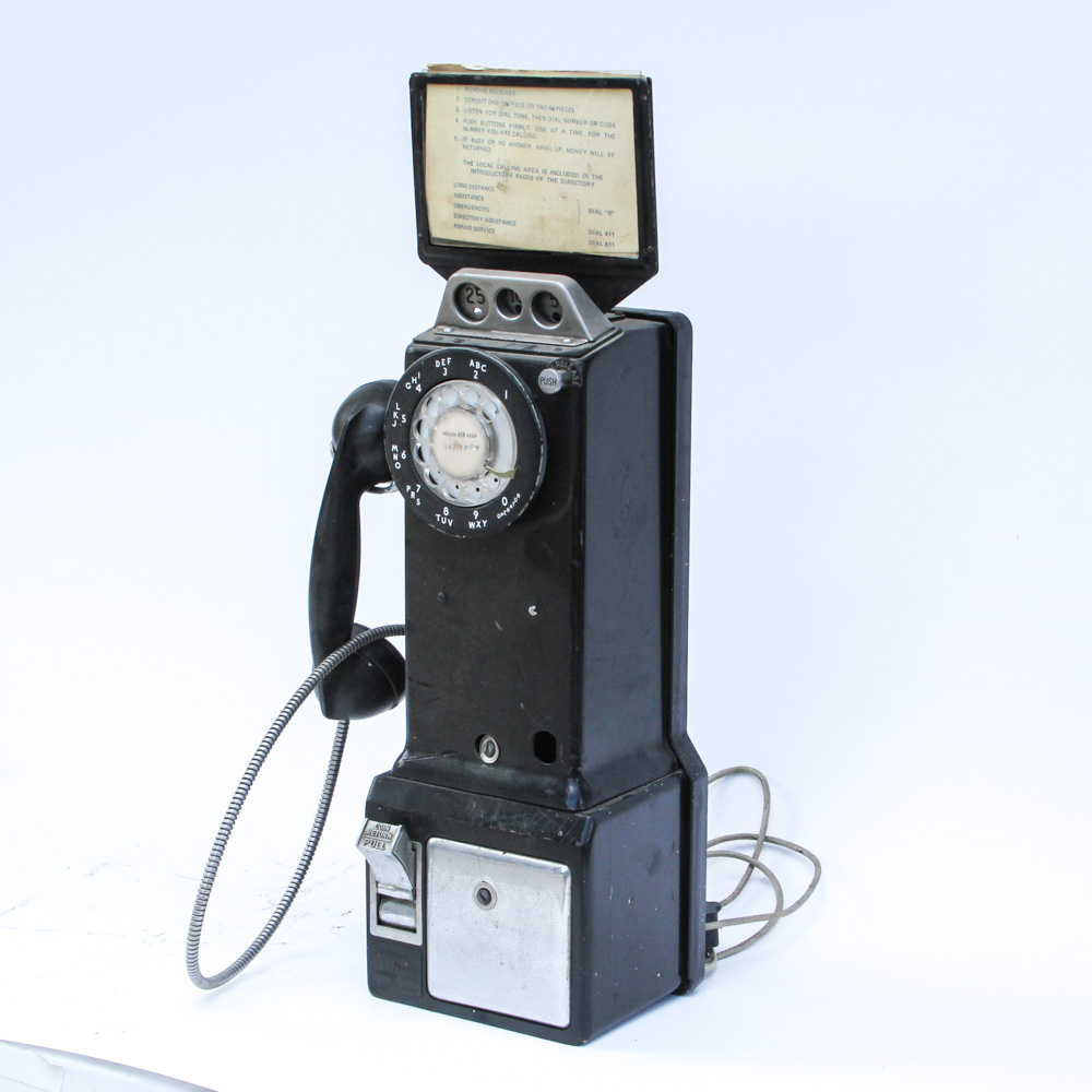 Vintage Northern Electric Canadian Payphone