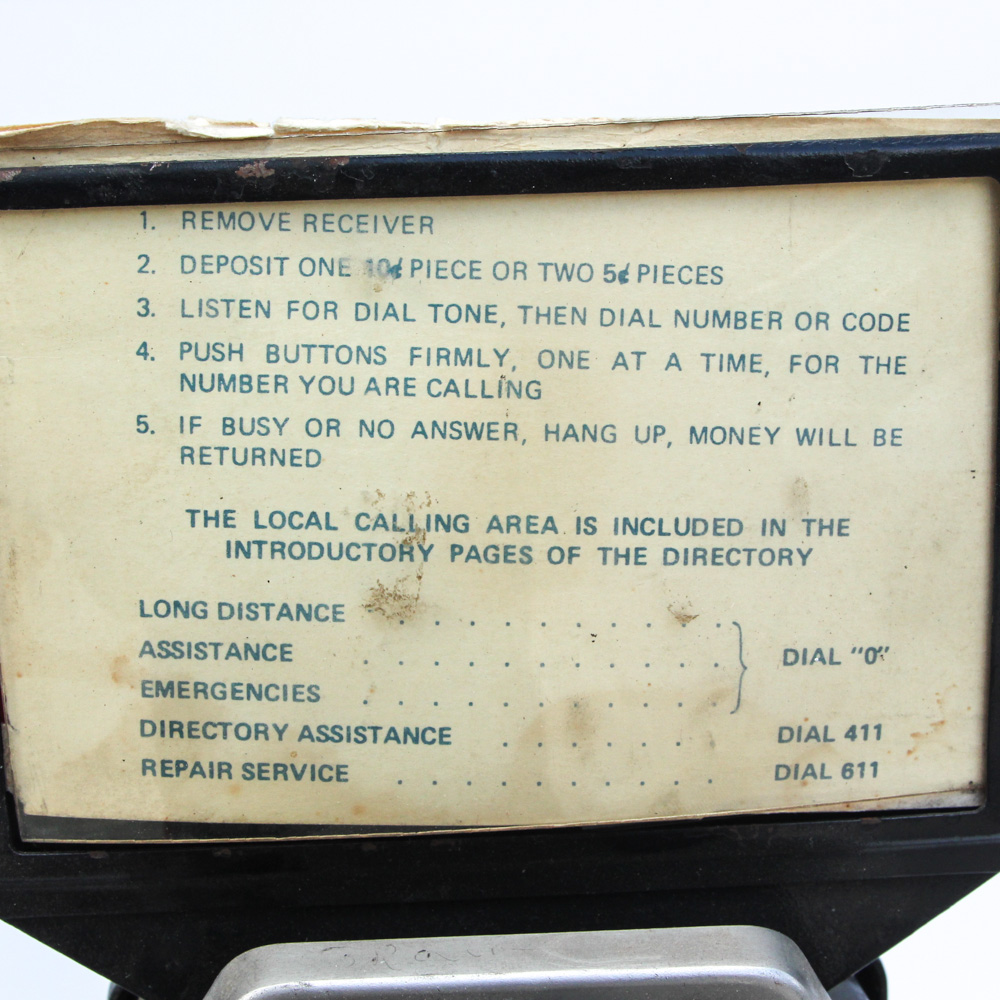 Vintage Northern Electric Canadian Payphone