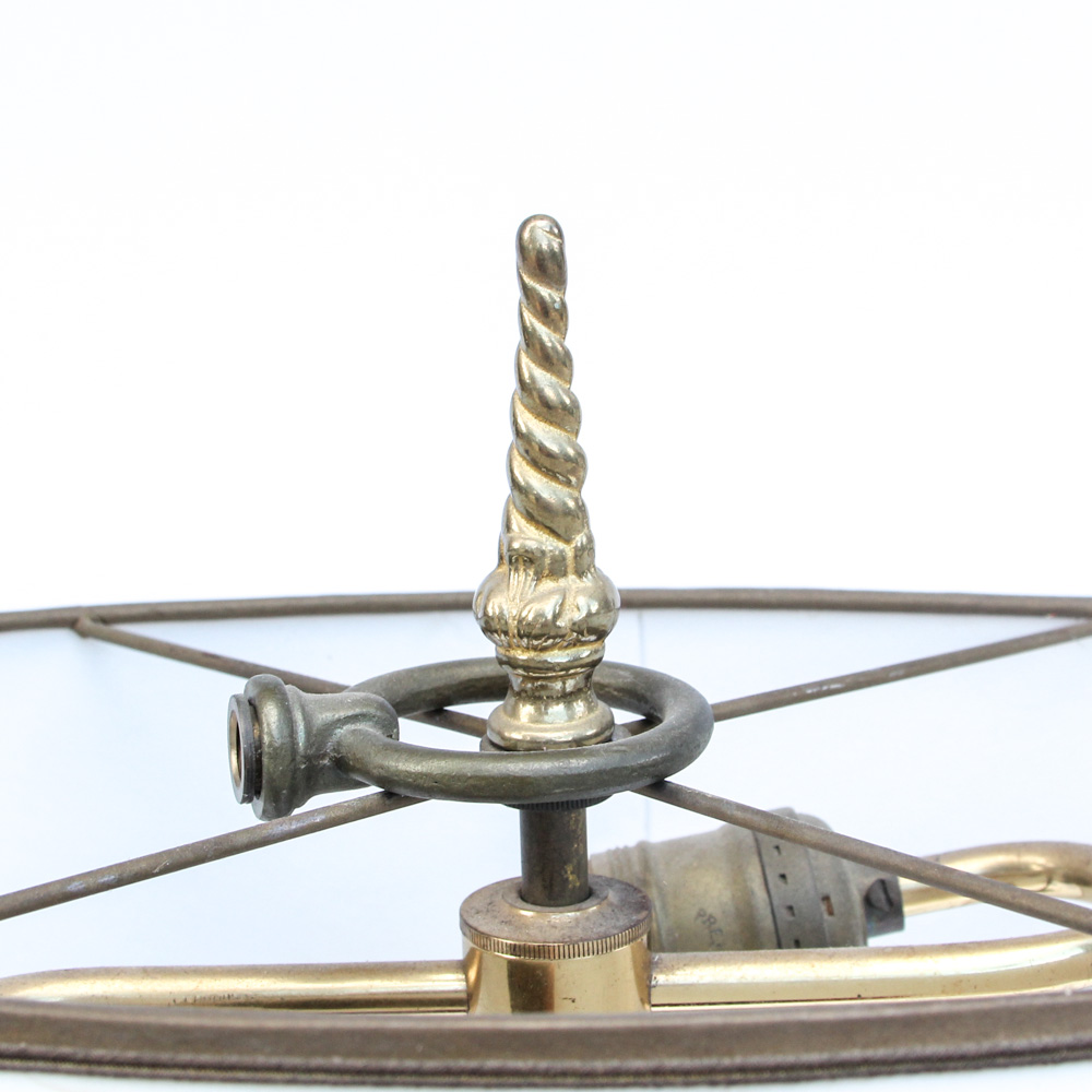 Vintage Brass Vasiform Table Lamp