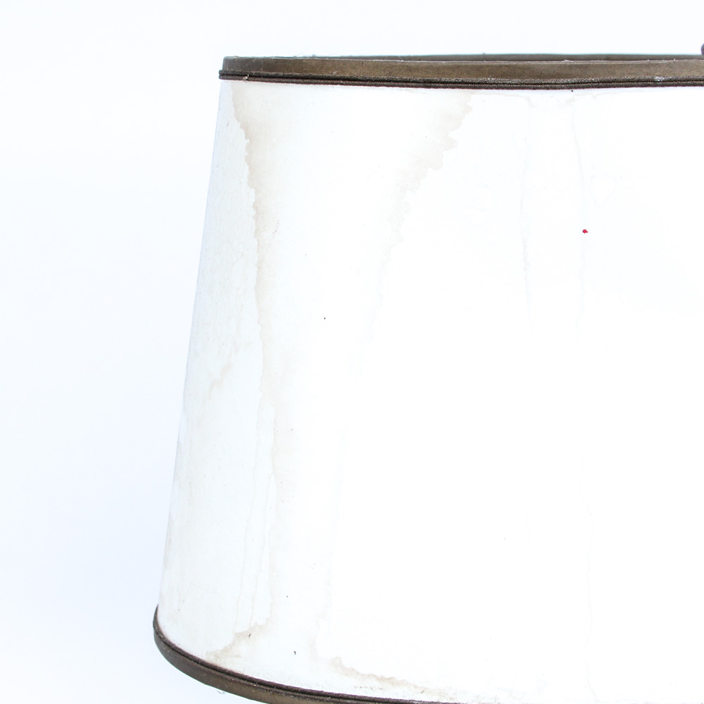 Vintage Brass Vasiform Table Lamp