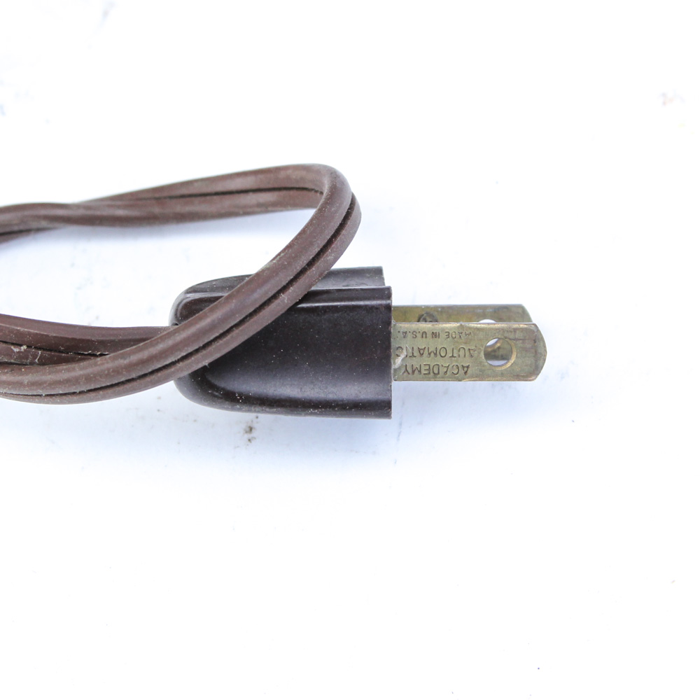 Vintage Brass Vasiform Table Lamp