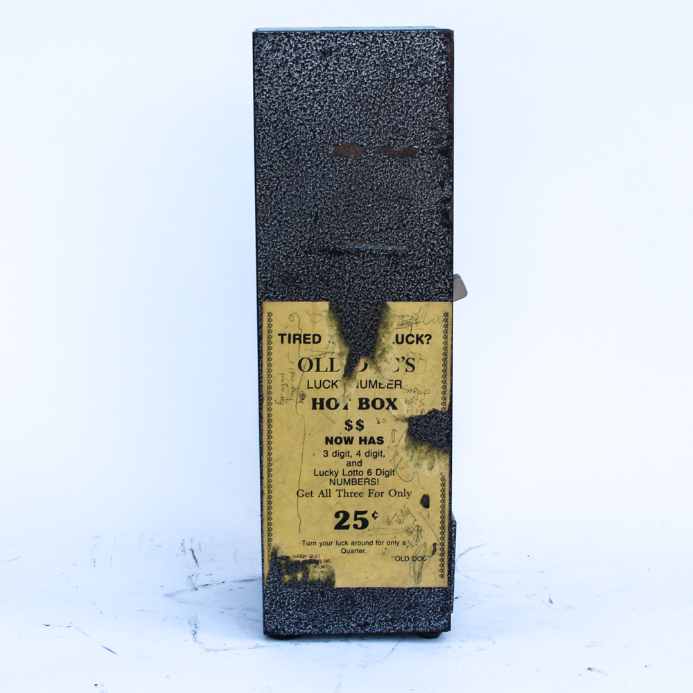 1980s Coin Operated "Old Doc's Original Lucky Number Hot Box" Machine